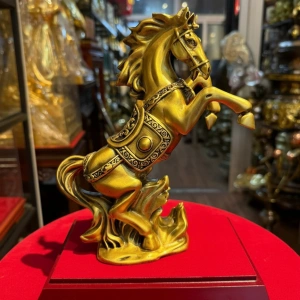 Tượng ngựa 22cm bằng đồng