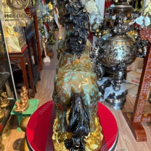 Tượng Ngựa Bằng Đồng Cao Cấp 45cm