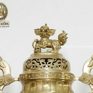 Bộ ngũ sự song long 57 mẫu 3 mộc hoa văn