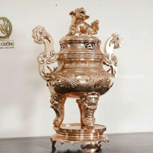 Bộ tam sự hạc Kim Bảo mạ bạc vàng