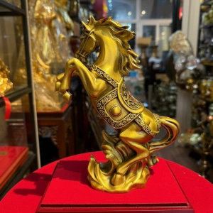 Tượng ngựa 22cm bằng đồng