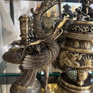 Bộ ngũ sự khảm ngũ sắc 40cm