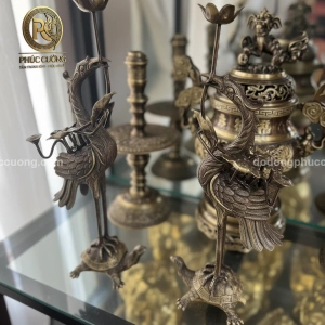 Bộ ngũ sự khảm ngũ sắc 40cm