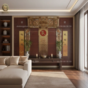 Tranh Đồng Thờ Cúng Cuốn Thư Câu Đối