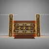 Tranh đồng Thờ Cúng Cuốn Thư Câu Đối