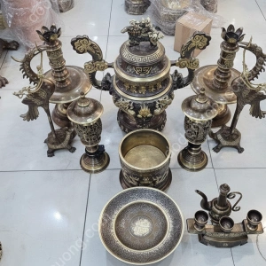 Mẫu đỉnh cao 70cm hàng hun giả cổ