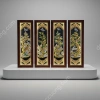 Tứ bình 4 mùa dát vàng 24k