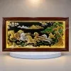 TRANH ĐỒNG MÃ ĐÁO THÀNH CÔNG DÁT VÀNG 24K – BỨT PHÁ DANH VỌNG, VẠN SỰ HANH THÔNG